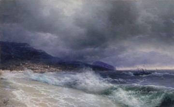 海の風景 Painting - イワン・アイヴァゾフスキー・ヤルタ・シースケープ